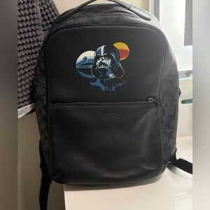 Star Wars x Coach collab Back pack (Darth Vader)